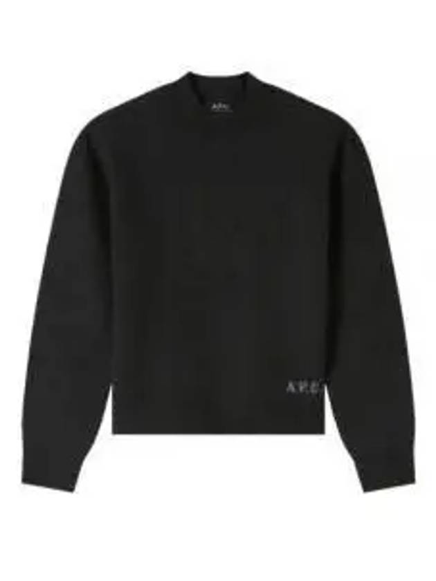 Esther Wool Knit Top Black - A.P.C. - BALAAN 2