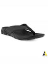 Mx Flipsider Logo Flip Flops Black - ECCO - BALAAN 2