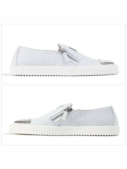 RS7082 BIANCO METAL SHIELD SNEAKERS - GIUSEPPE ZANOTTI - BALAAN 2