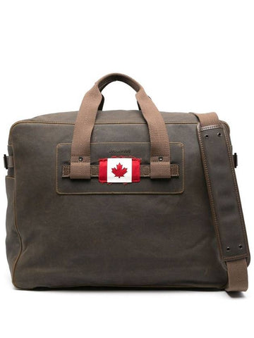 DSQUARED2 Canadian Flag Appliqué Holdall Bag - DSQUARED2 - BALAAN 1