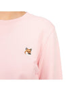 Fox Head Patch Regular Sweatshirt Pink - MAISON KITSUNE - BALAAN 9