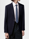 Monogram Diagonal Tie Navy - LOUIS VUITTON - BALAAN 6