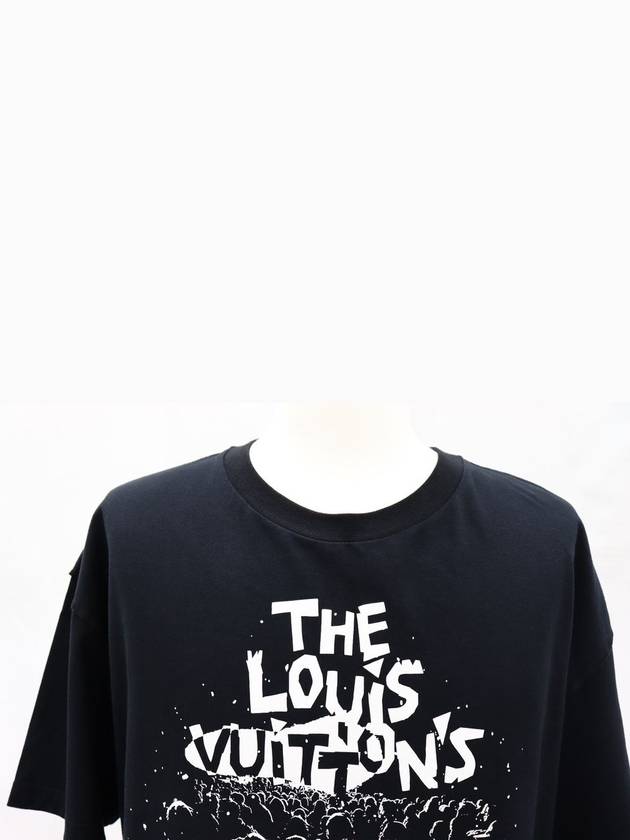 LV Concert Print Short Sleeve T Shirt 1AARPE - LOUIS VUITTON - BALAAN 2