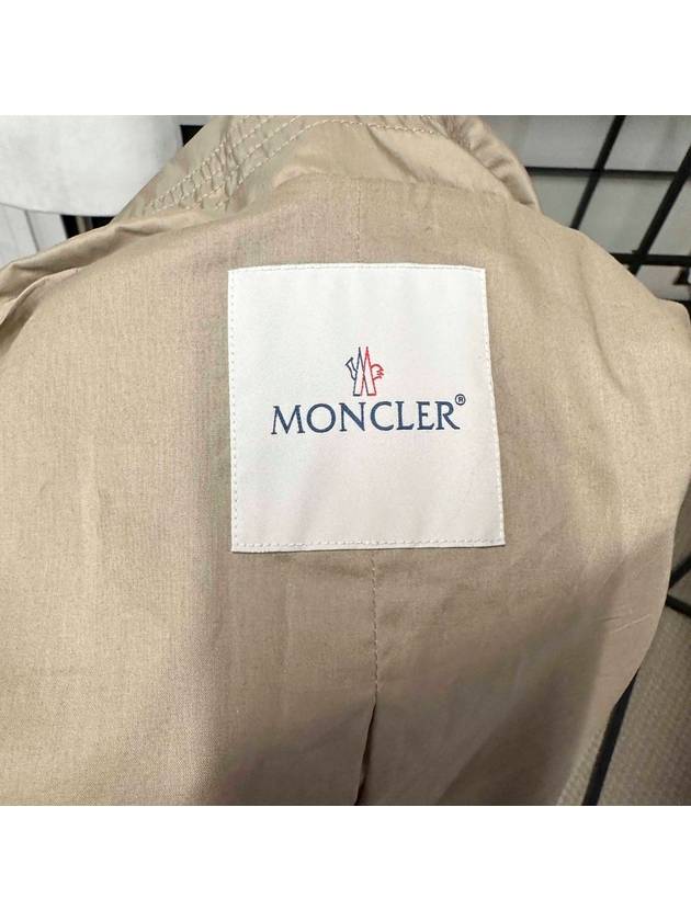 Deva Nylon Trench Coat Sand Beige - MONCLER - BALAAN 10