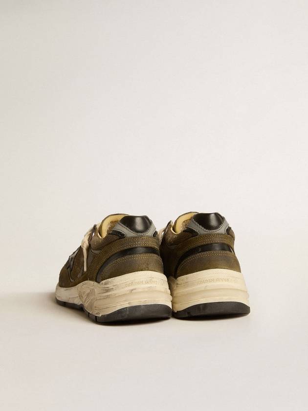 Deluxe Brand Running Dad Low Top Sneakers Olive - GOLDEN GOOSE - BALAAN 5