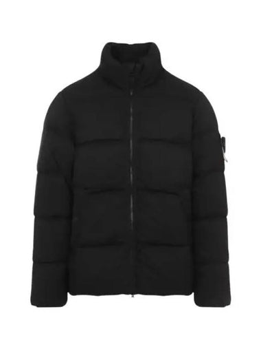 Stone Island 453F3 Ghost Padded Down Jacket Black - STONE ISLAND - BALAAN 1