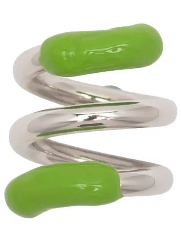 Fusillo Twist Ring Silver Green CACCWJEW027MET0077512 - SUNNEI - BALAAN 2