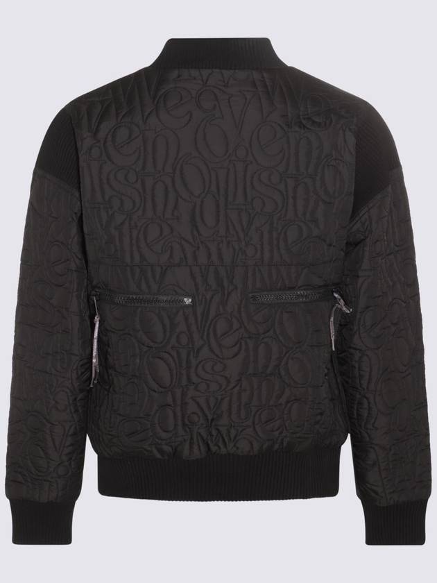 23 fw Black Nylon Bomber Casual Jacket 33040009W00PSN401 B0480932385 - VIVIENNE WESTWOOD - BALAAN 3