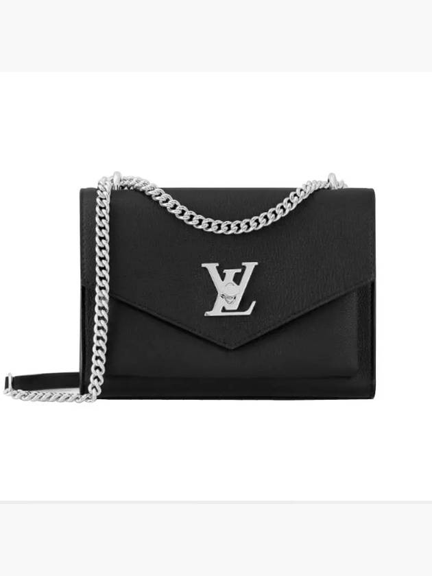 Mylockme Chain Shoulder Bag Noir - LOUIS VUITTON - BALAAN 2