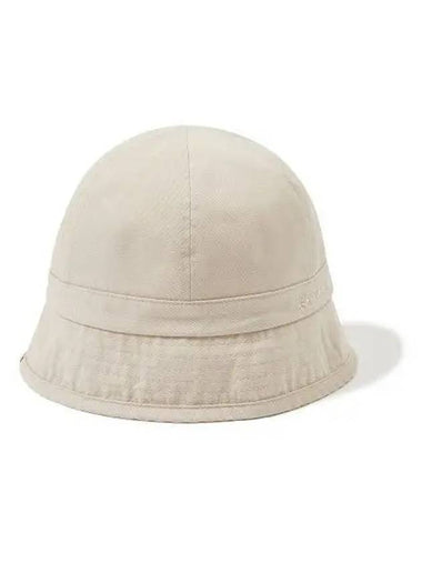 Cotton Women s Bucket Hat Light Beige S23SWFBH34 - SNOW PEAK - BALAAN 1