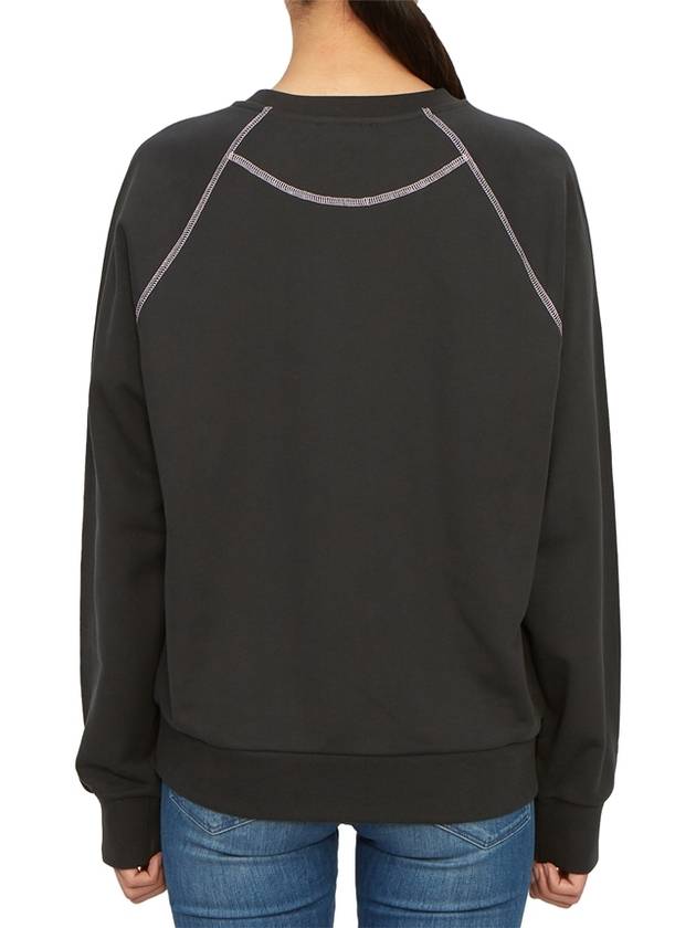 Sonia Cotton Sweatshirt Charcoal - A.P.C. - BALAAN 7