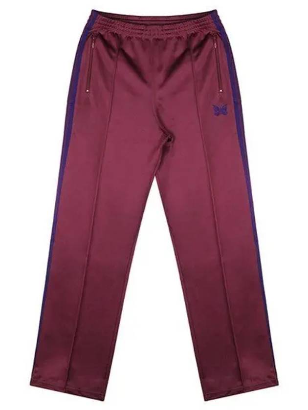 NS246 WINE Straight Track Pants 988222 - NEEDLES - BALAAN 1