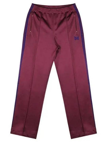 NS246 WINE Straight Track Pants 987927 - NEEDLES - BALAAN 1