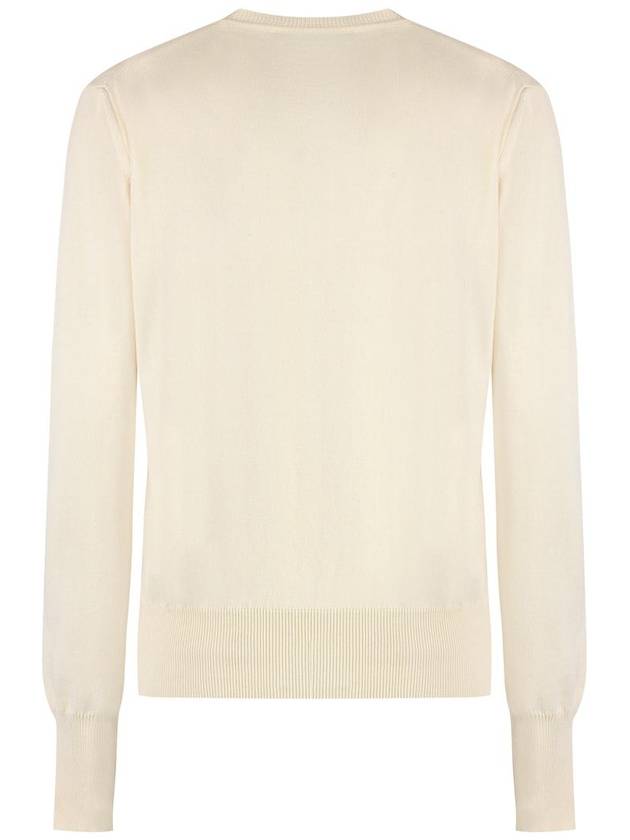 ORB Logo Knit Top White - VIVIENNE WESTWOOD - BALAAN 3