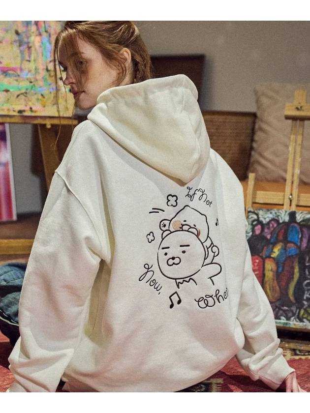 CPGN Kakao Friends When Hood Zip up Cream - CPGN STUDIO - BALAAN 3