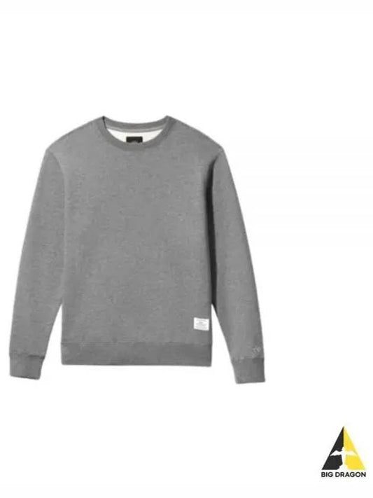 ESSENTIAL CREWNECK USE51500C1 MEDIUM CHARCOAL HEATHER Crew Neck - ALPHA INDUSTRIES - BALAAN 1