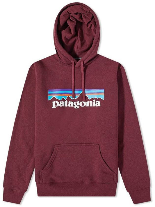 P 6 Logo Uprise Hood Red - PATAGONIA - 1