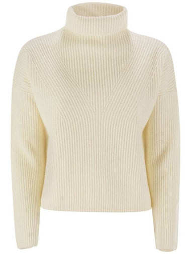 GOLIA - Wool and cashmere turtleneck sweater - MAX MARA - BALAAN 1