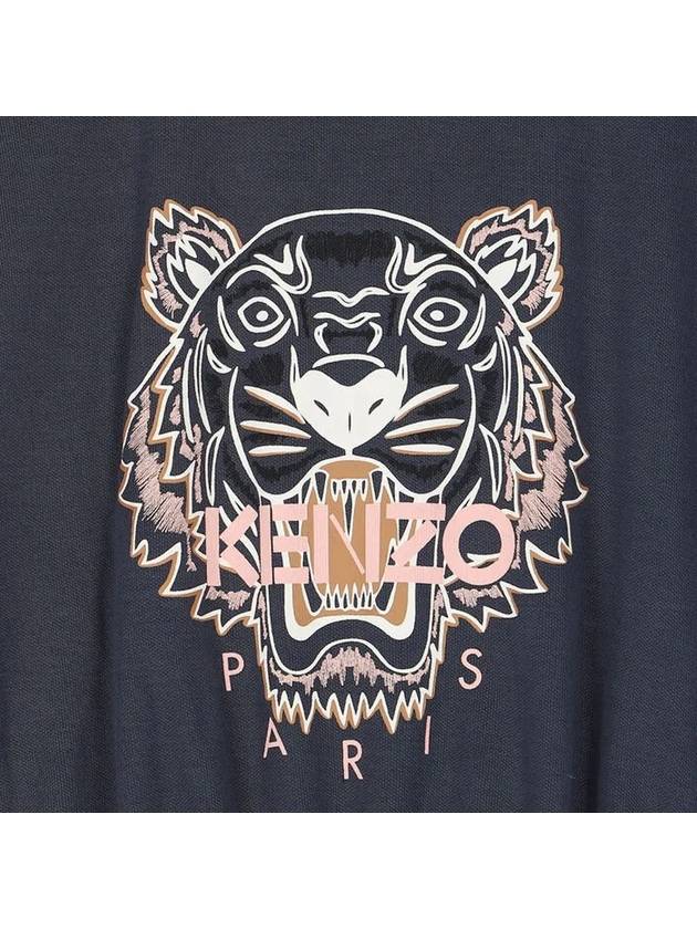 Kids Tiger Logo Playsuit Navy K14202 082 - KENZO - BALAAN 4