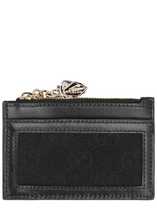 GG Canvas Card Wallet Black - GUCCI - BALAAN 2