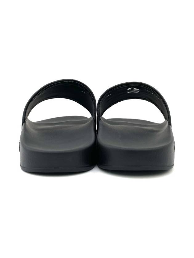 4G lettering slippers black - GIVENCHY - BALAAN 5