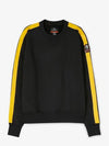 Men's Logo Patch Black Sweatshirt PMFLEXF01 541 - PARAJUMPERS - BALAAN 3