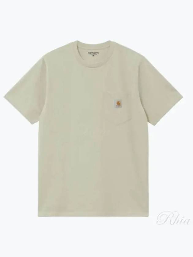 Pocket Short Sleeve T-Shirt Beryl - CARHARTT WIP - BALAAN 2