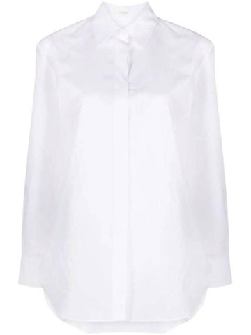 Derica Shirt White - THE ROW - BALAAN 1