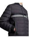 Mounier Short Down Jacket Black - MONCLER - BALAAN 6