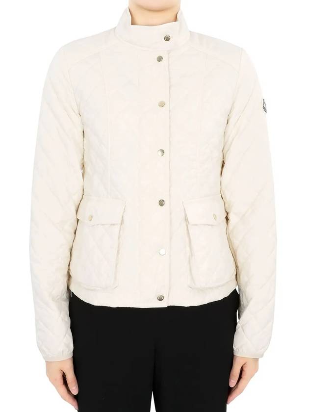 Kids KAMARIA Quilted Jacket Ivory 1A00074 54A81 041 12 14A Adults can wear - MONCLER - BALAAN 3