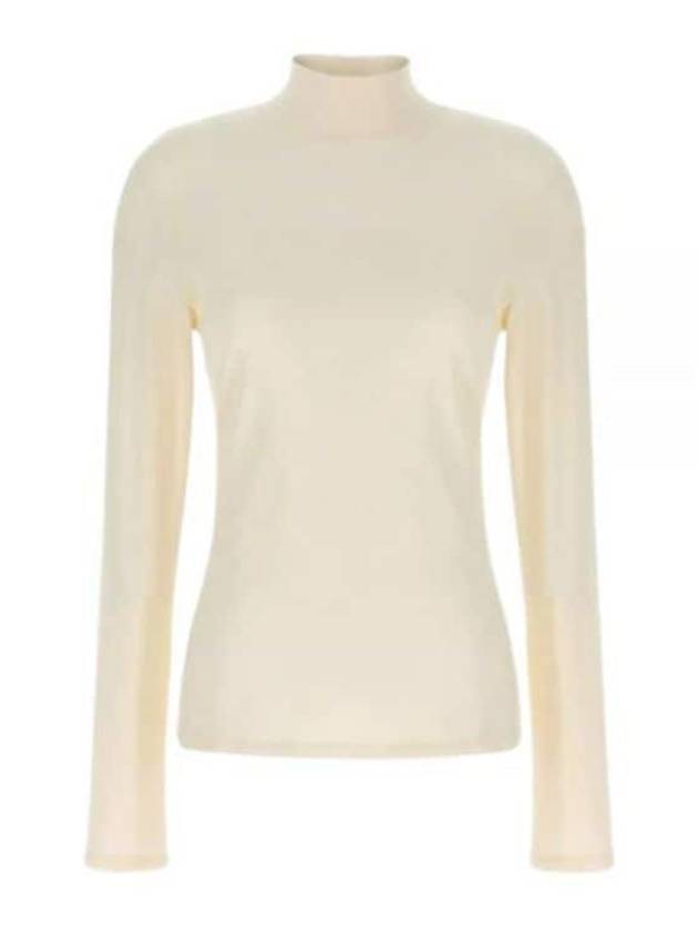 Rib Turtleneck Cream - LEMAIRE - BALAAN 2