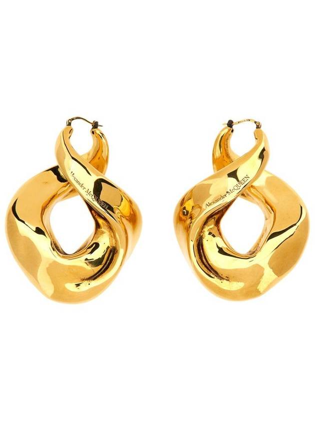 23 fw twist earrings 757479J160T0448 B0040374554 - ALEXANDER MCQUEEN - BALAAN 3