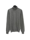 Men's Cashmere Silk Knit M2300103 CJ917 GRAY BRC091gr - BRUNELLO CUCINELLI - BALAAN 2