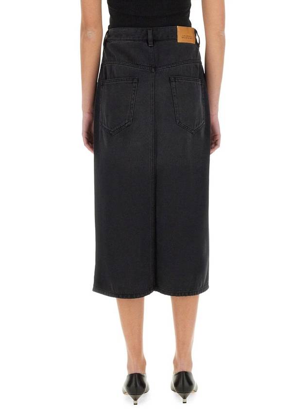 Tiloria Denim Midi Skirt JU0045FBB1H07I - ISABEL MARANT - BALAAN 2