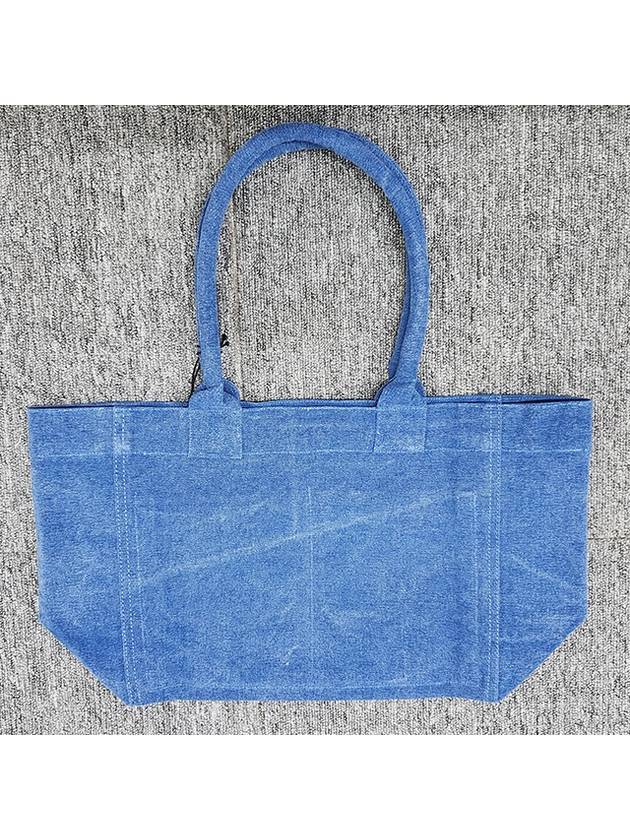 Enki Zipper Tote Bag Blue - ISABEL MARANT - BALAAN 4