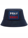 Pray for Birdies Cotton Bucket Hat Navy - G/FORE - BALAAN 2