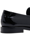 Patent Leather Loafers Black - SAINT LAURENT - BALAAN 11