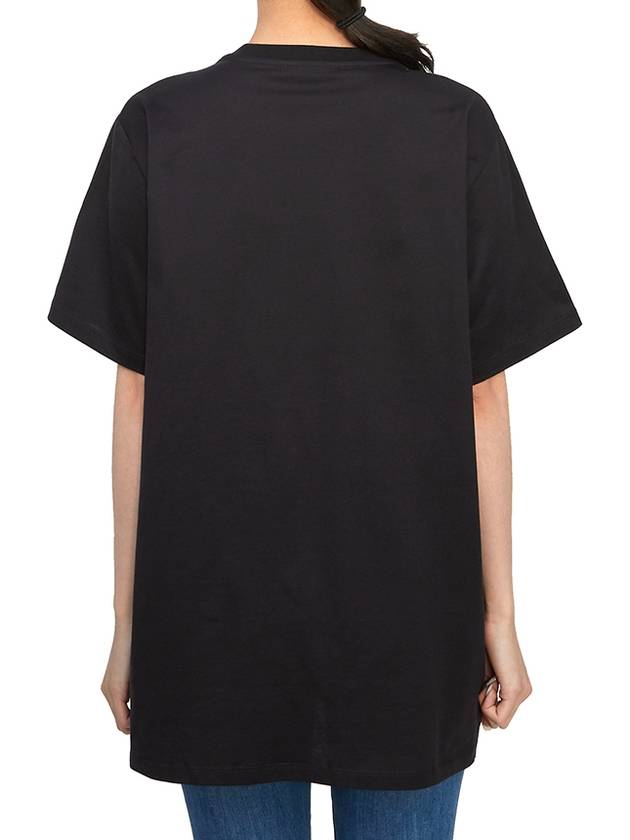 Mango Short Sleeve T-Shirt Black - MAX MARA - BALAAN 4