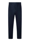 Pleated Straight Pants Navy - ISSEY MIYAKE - BALAAN 2