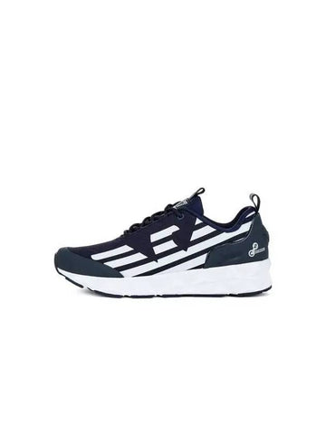 Men s EA7 Big Eagle Logo Sneakers Navy 270480 - EMPORIO ARMANI - BALAAN 1