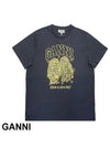 Short sleeve t shirt T4059252 Black - GANNI - BALAAN 2