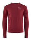 Fafne Crew Neck Long Sleeve T-Shirt Dark Russet - KLATTERMUSEN - BALAAN 1