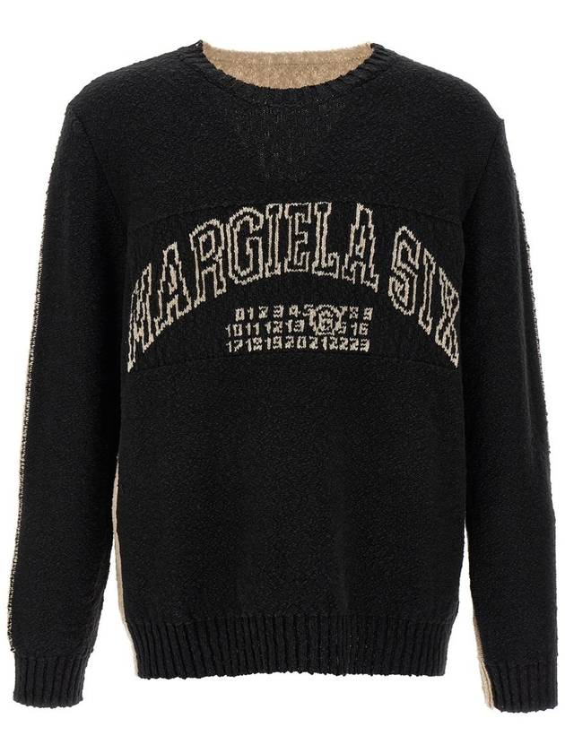 Mm6 Maison Margiela Two-Tone Sweater - MAISON MARGIELA - BALAAN 1