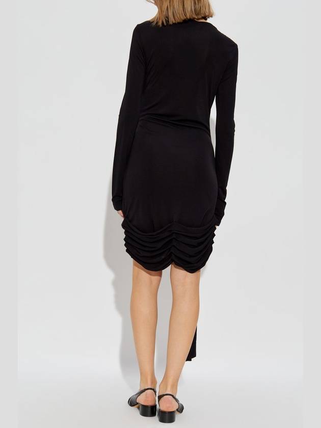 JW Anderson Long Sleeve Dress, Women's, Black - JW ANDERSON - BALAAN 4