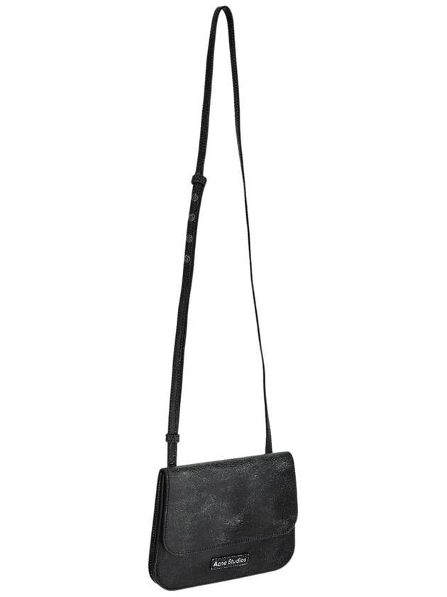 Platt Small Cross Bag Black - ACNE STUDIOS - BALAAN 3