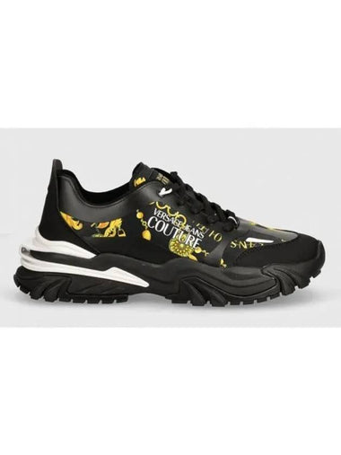 Trail Trek Chain Couture 77YA3SIB ZS891 G89 Track Sneakers - VERSACE - BALAAN 1