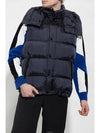 Detachable Sleeve Hooded Padding Navy - BURBERRY - BALAAN 6