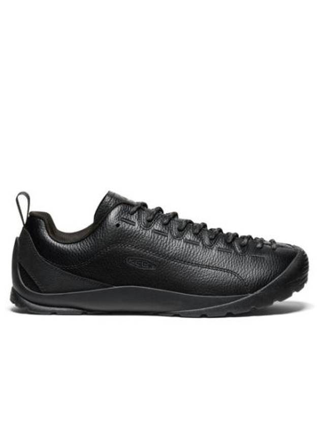 Jasper Smooth Leather Low Top Sneakers Black - KEEN - BALAAN 1