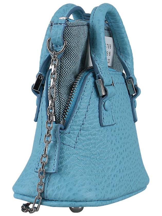 5AC Classic Baby Shoulder Bag Blue - MAISON MARGIELA - BALAAN 6