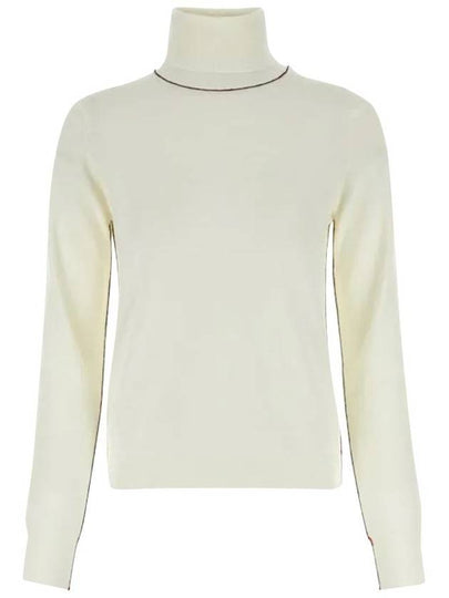 Women's Work In Progress Turtleneck Ecru - MAISON MARGIELA - BALAAN 2